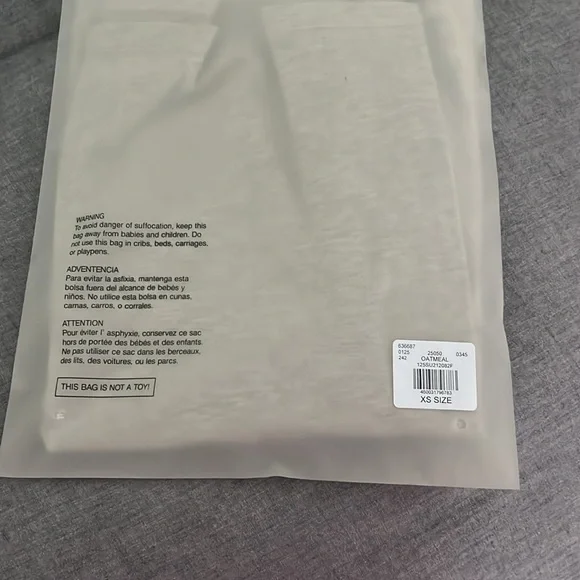 Brand new with tags essential oatmeal long sleeve - Picture 4 of 5